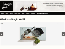 Tablet Screenshot of magicwall.at